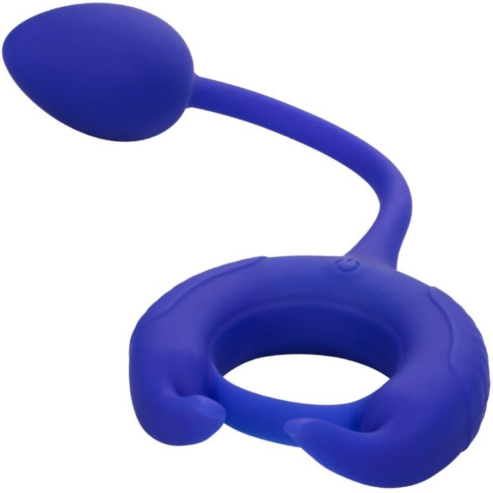 Admiral Bewichterter Hahnring Blau von Calexotics | Fesselliebe.de