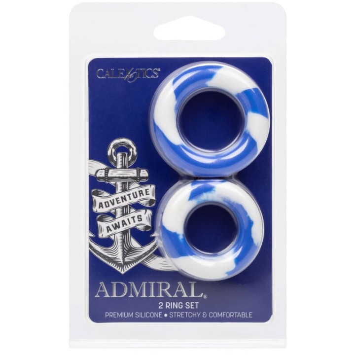 Admiral Set 2 Penisringe von Calexotics | Fesselliebe.de