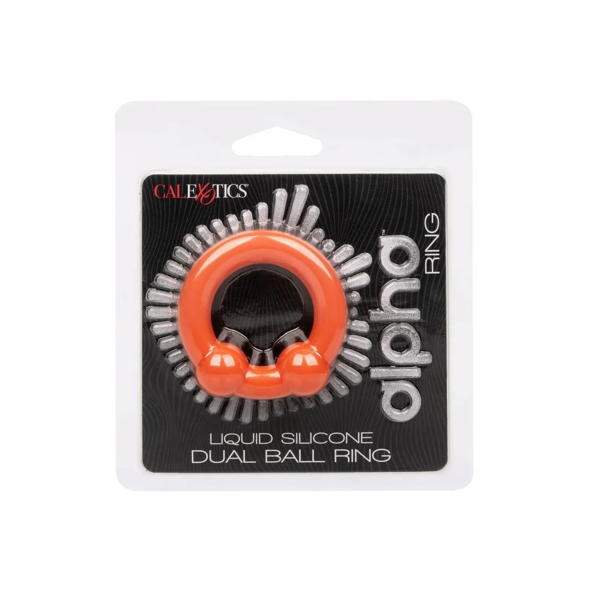 Alpha Dual Ball Ring Orange von Calexotics | Fesselliebe.de