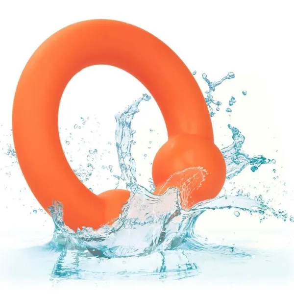 Alpha Dual Ball Ring Orange von Calexotics | Fesselliebe.de