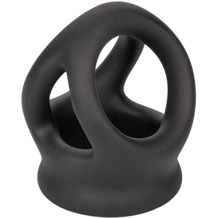 Alpha Dual Cage Ring Schwarz von Calexotics | Fesselliebe.de