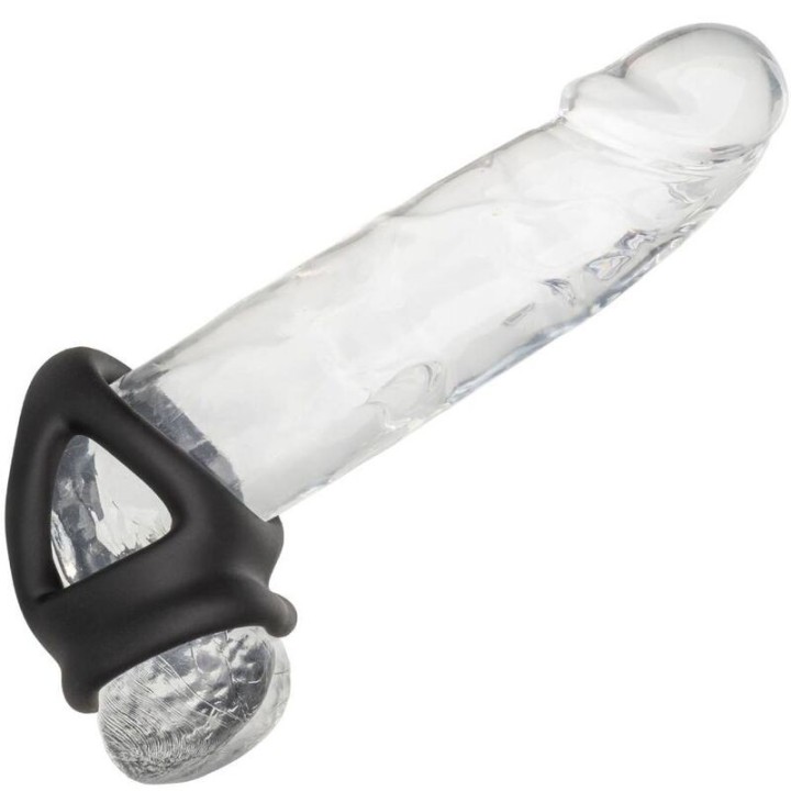 Alpha Dual Cage Ring Schwarz von Calexotics | Fesselliebe.de