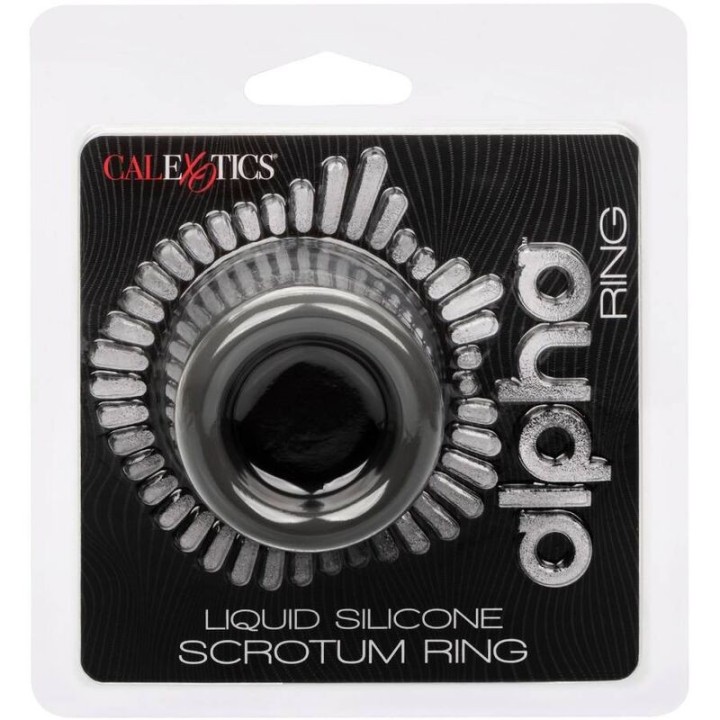 Alpha Scrotum Dehnungsring Schwarz von Calexotics | Fesselliebe.de
