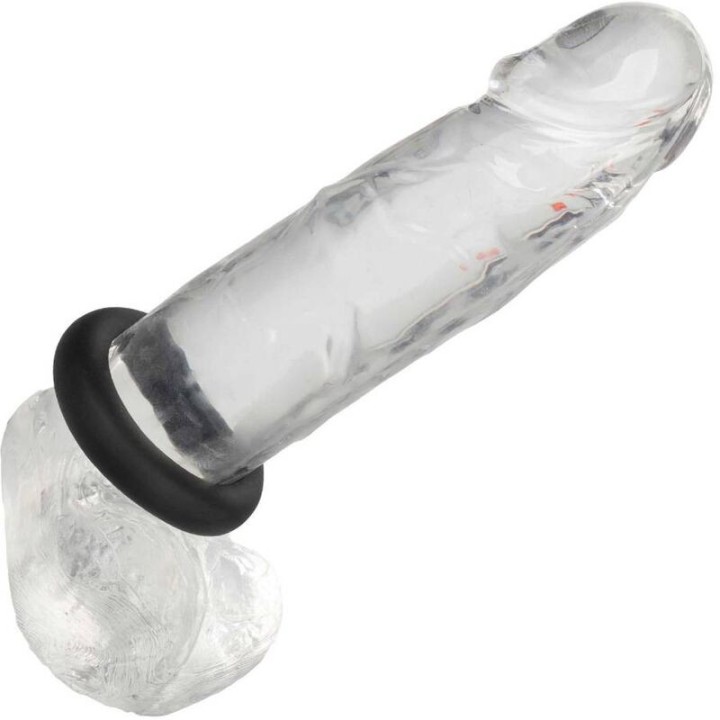 Alpha Prolong Medium Ring Schwarz von Calexotics | Fesselliebe.de
