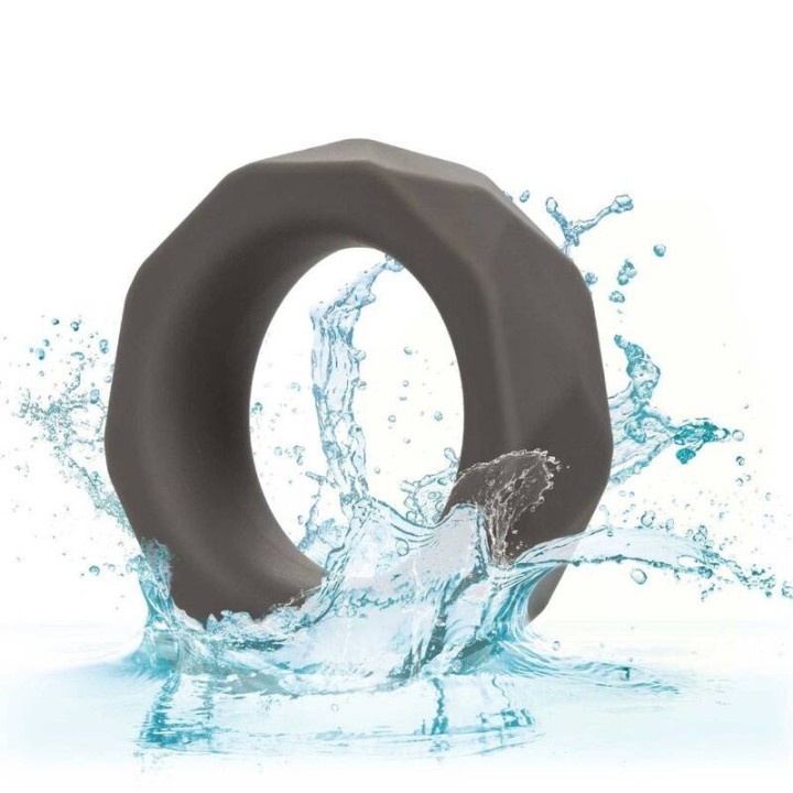 Alpha Prolong Prismatischer Ring Grau von Calexotics | Fesselliebe.de