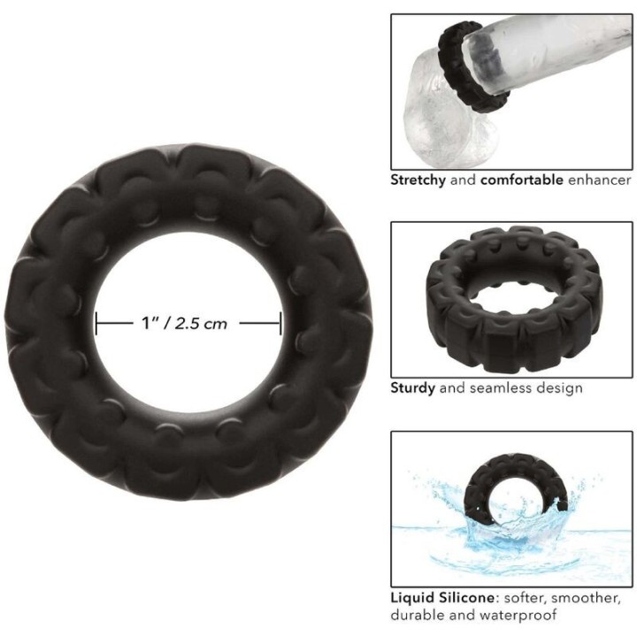 Alpha Prolong Tretring Schwarz von Calexotics | Fesselliebe.de