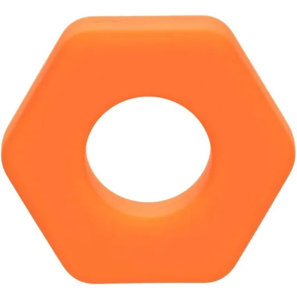 Alpha Prolong Sexagon Ring Orange von Calexotics | Fesselliebe.de