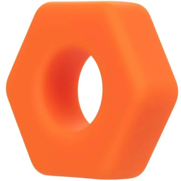 Alpha Prolong Sexagon Ring Orange von Calexotics | Fesselliebe.de