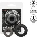 Alpha Prolong Set mit 2 Ringen Grau von Calexotics
