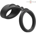 Theo Doppelter Penisring aus Silikon Schwarz Modell 3 von Intense Couples Toys