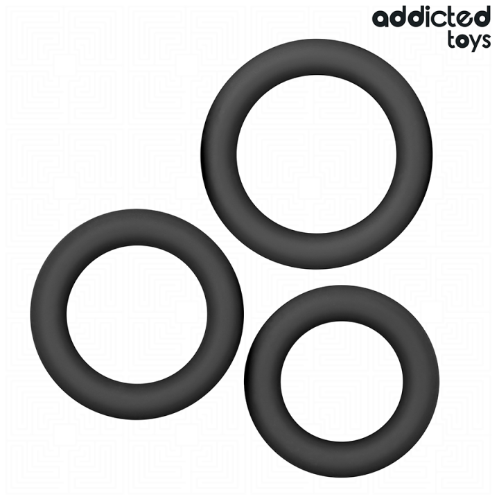 Set Silikonringe Modell 1 von Addicted Toys | Fesselliebe.de