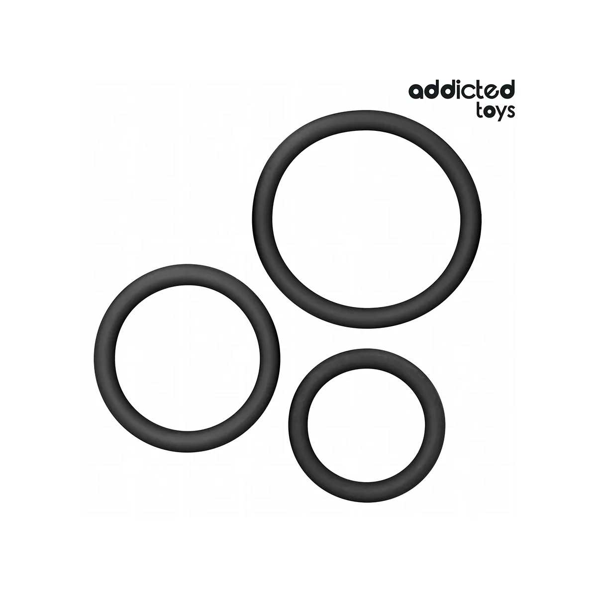 Set Silikonringe Modell 2 von Addicted Toys | Fesselliebe.de