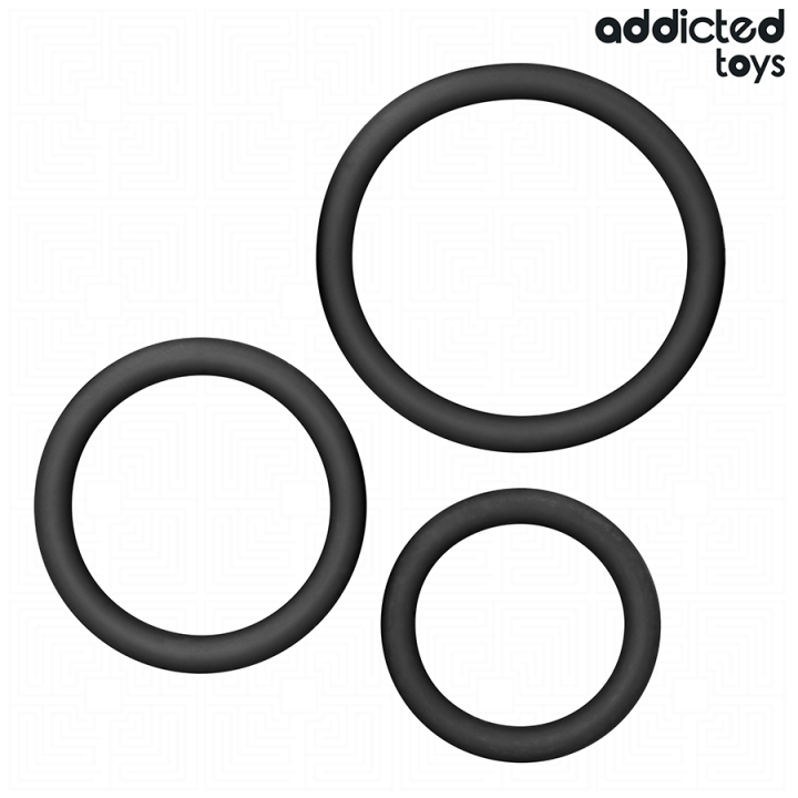 Set Silikonringe Modell 2 von Addicted Toys | Fesselliebe.de