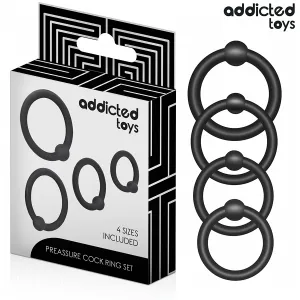 Set aus Druckringen aus Silikon von Addicted Toys | Fesselliebe.de