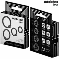 Set aus Druckringen aus Silikon von Addicted Toys