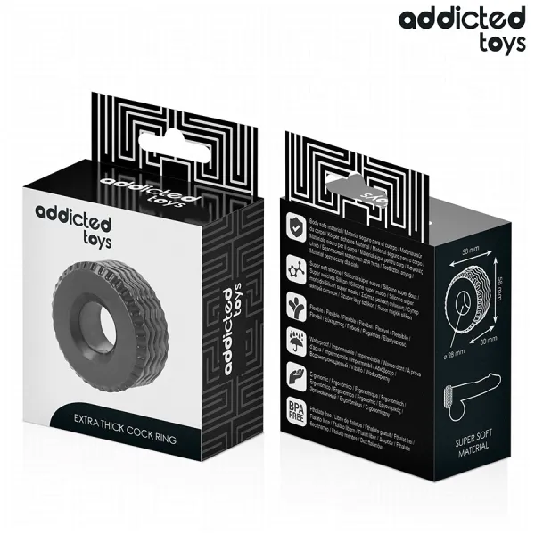 Extra Dicker Cockring von Addicted Toys | Fesselliebe.de