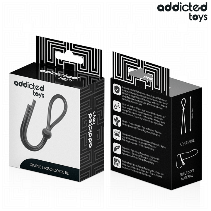 Silikonseil für den Einzelschleifen-Penis von Addicted Toys | Fesselliebe.de