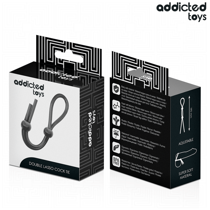 Silikonseil für den Doppelschleifen-Penis von Addicted Toys | Fesselliebe.de