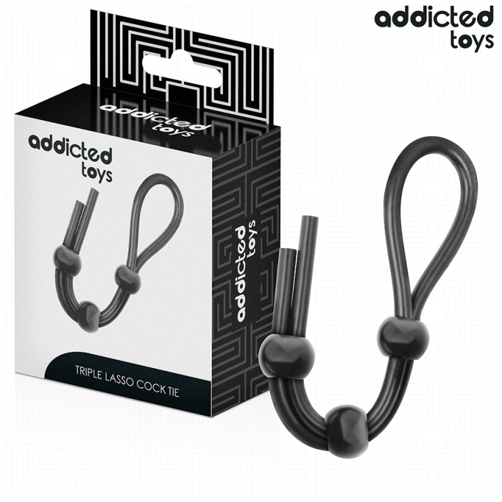 Silikonseil für den Triple Loop Penis von Addicted Toys | Fesselliebe.de