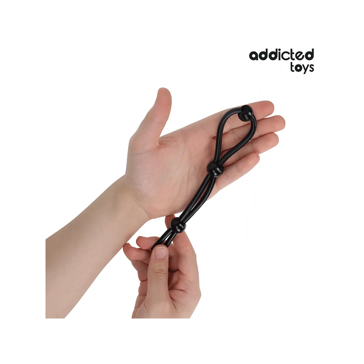 Silikonseil für den Triple Loop Penis von Addicted Toys | Fesselliebe.de