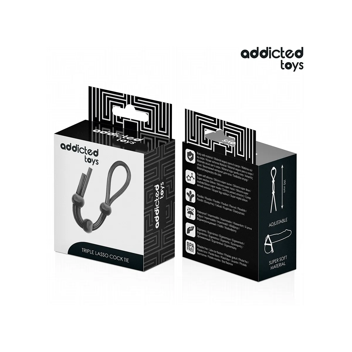 Silikonseil für den Triple Loop Penis von Addicted Toys | Fesselliebe.de