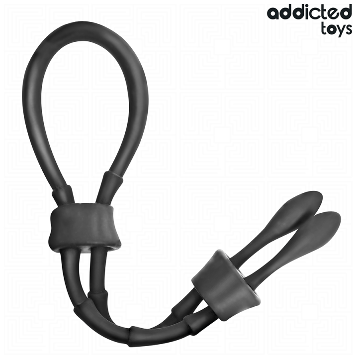 Verstellbares Silikonseil für den Penis von Addicted Toys | Fesselliebe.de