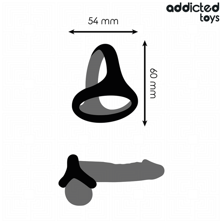 Dicker Dreifach-Penisring von Addicted Toys | Fesselliebe.de