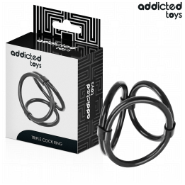 Dreifach-Penisring von Addicted Toys | Fesselliebe.de