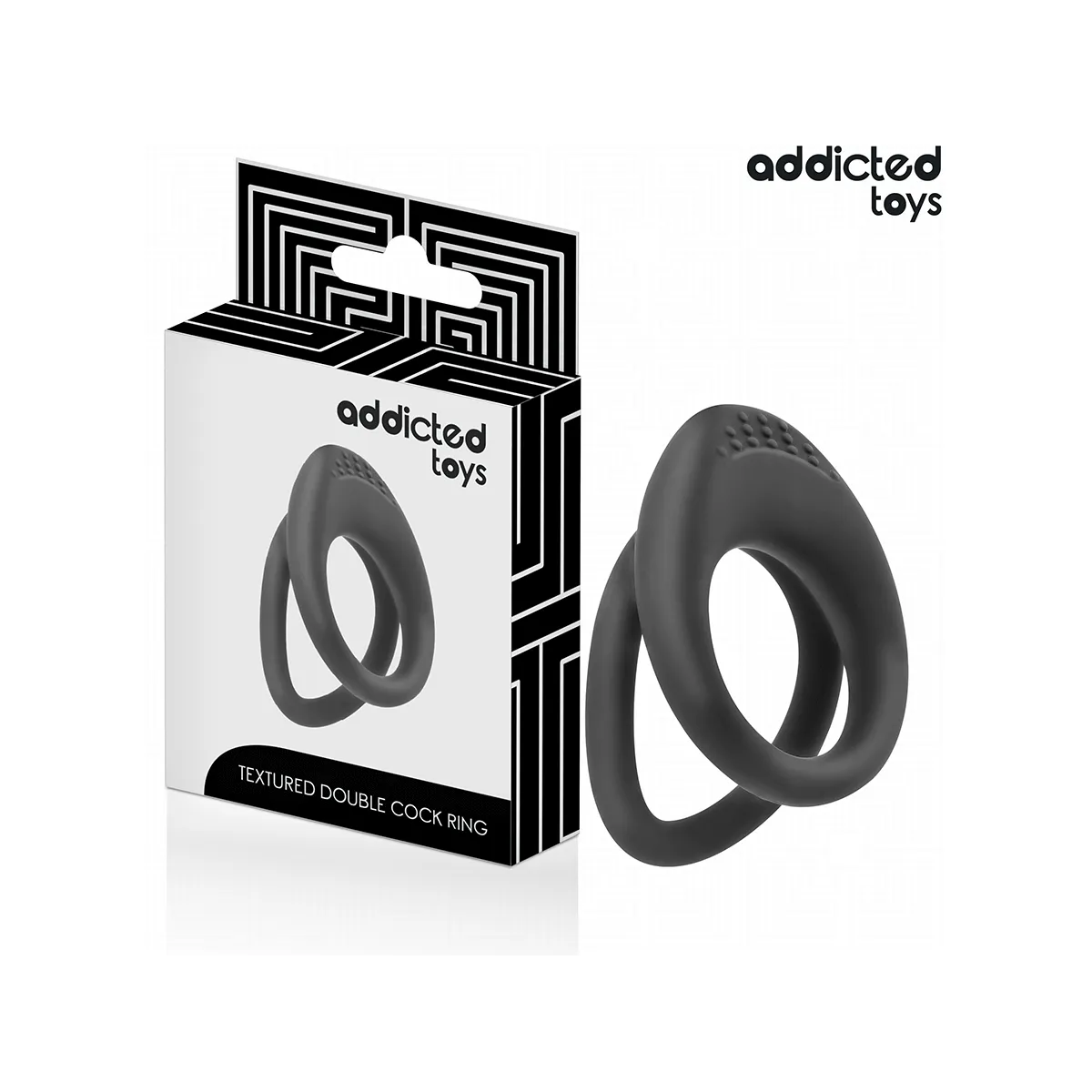 Doppelt Strukturierter Penisring von Addicted Toys | Fesselliebe.de