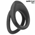 Doppelt Strukturierter Penisring von Addicted Toys