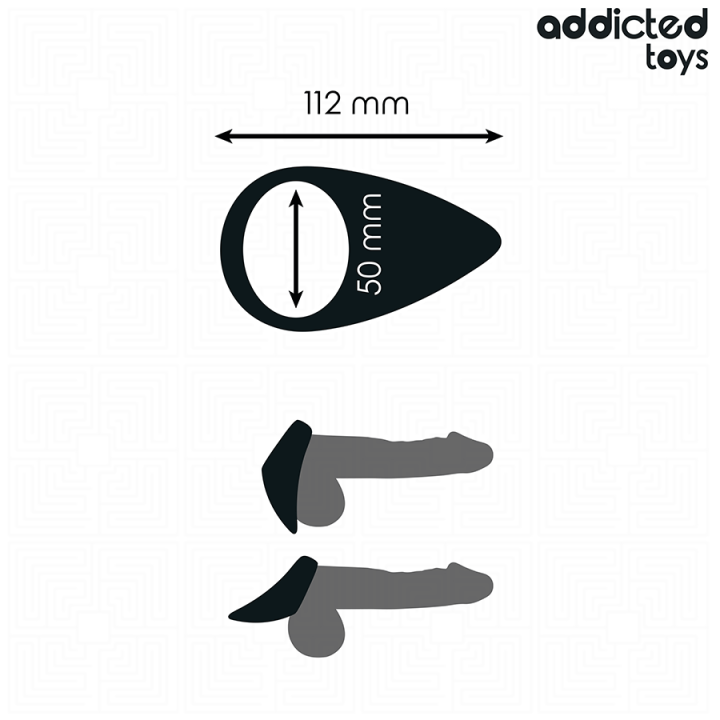 Tränenförmiger Penisring von Addicted Toys | Fesselliebe.de