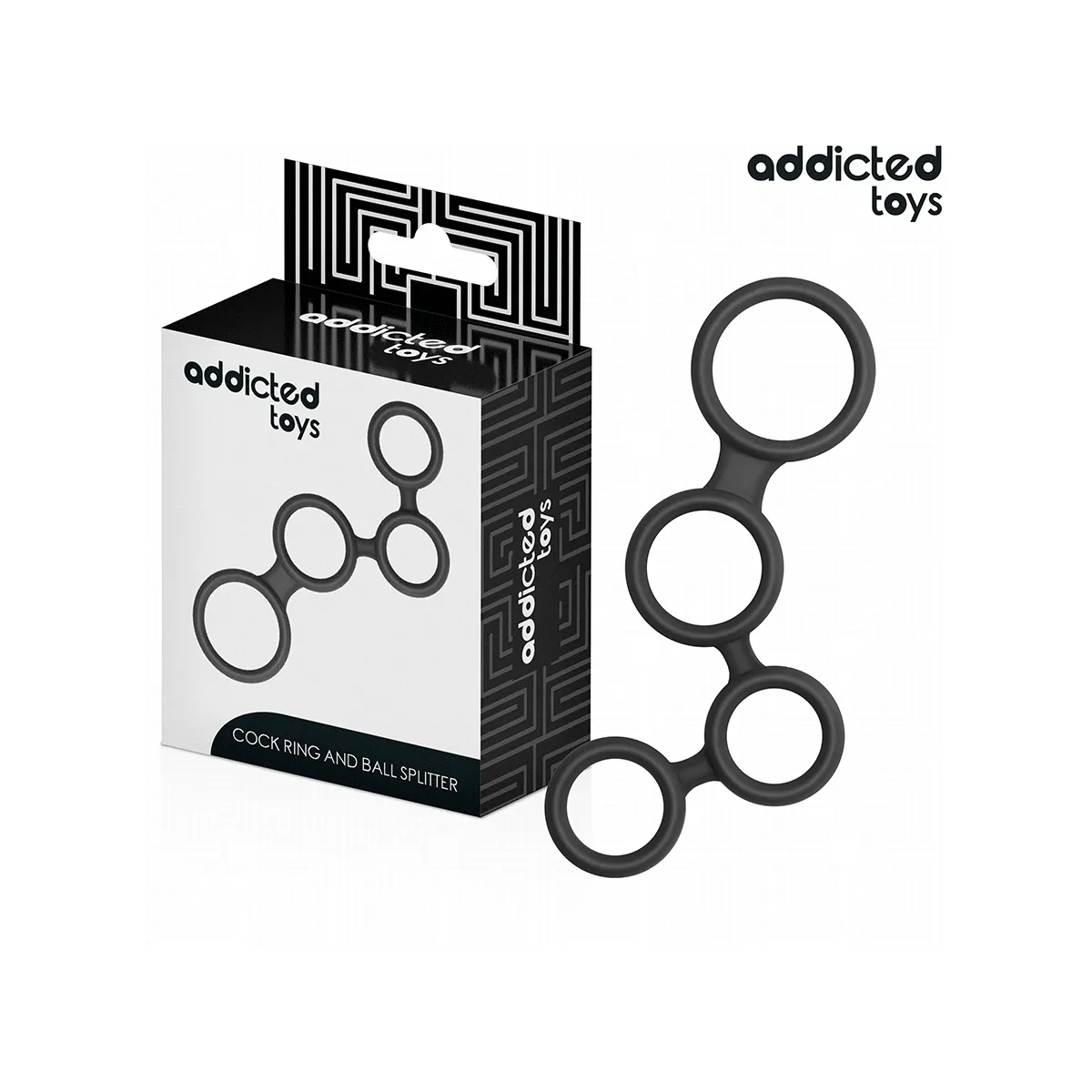 Penisring mit Teilern für Hoden von Addicted Toys | Fesselliebe.de