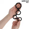 Penisring mit Teilern für Hoden von Addicted Toys