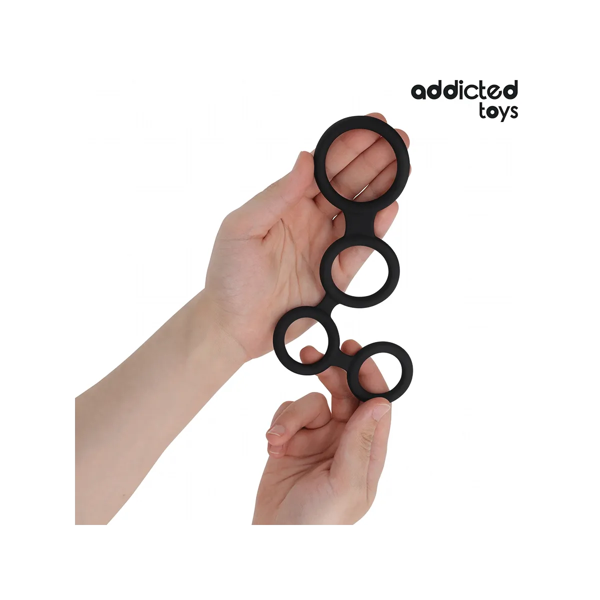 Penisring mit Teilern für Hoden von Addicted Toys | Fesselliebe.de