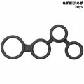 Penisring mit Teilern für Hoden von Addicted Toys