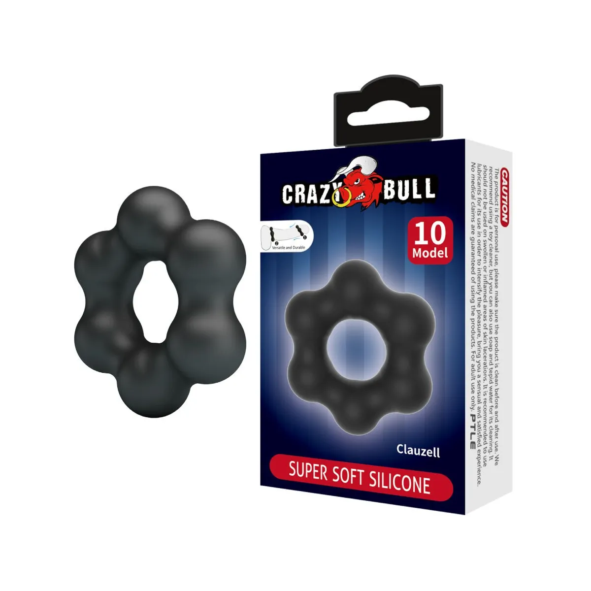 Clauzell Silikonring Modell 10 von Crazy Bull | Fesselliebe.de