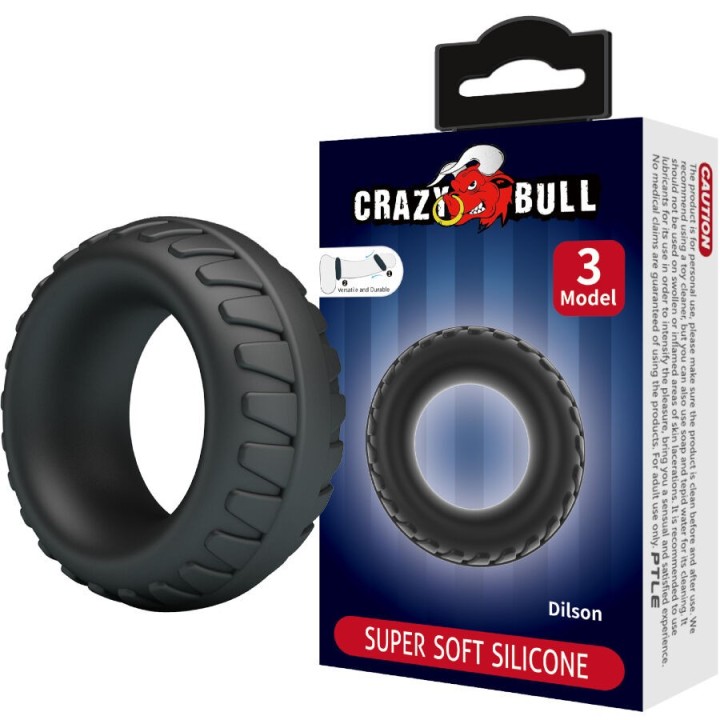 Dilson Silikonring Modell 3 von Crazy Bull | Fesselliebe.de