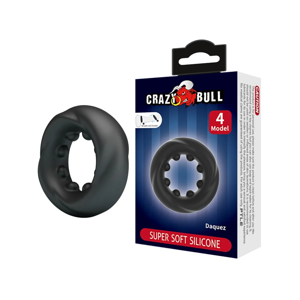 Daquez Silikonring Modell 4 von Crazy Bull | Fesselliebe.de
