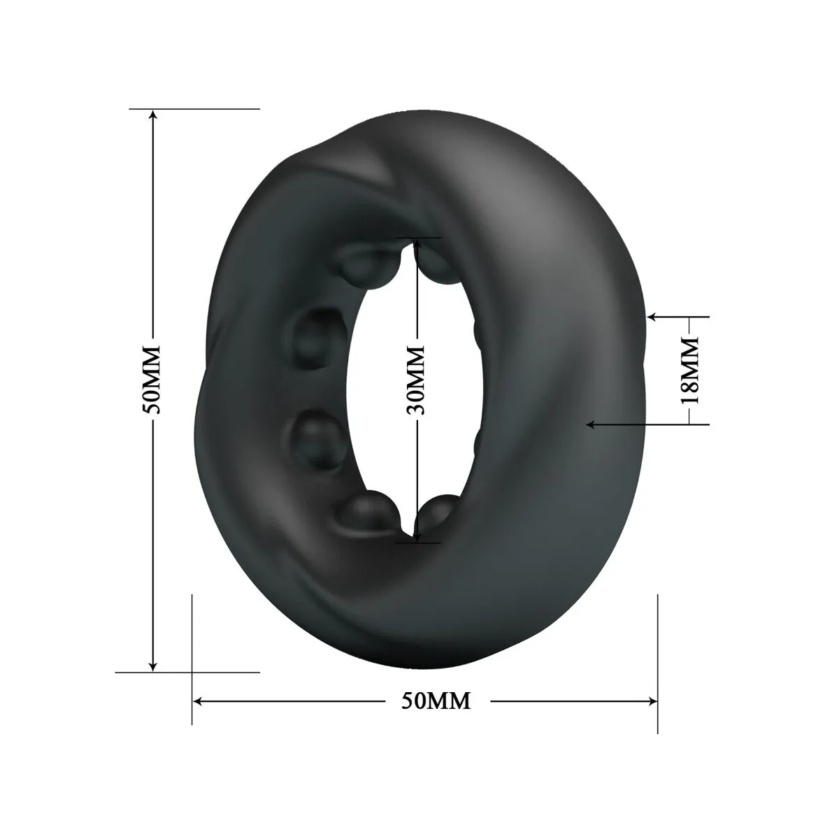 Daquez Silikonring Modell 4 von Crazy Bull | Fesselliebe.de