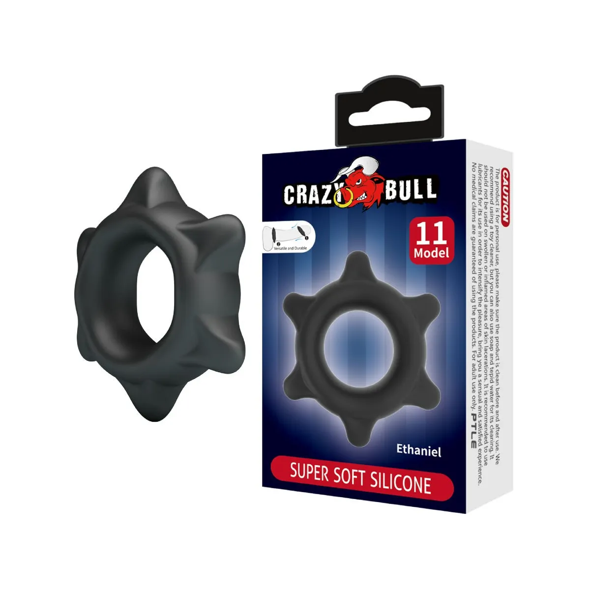 Ethaniel Silikonring Modell 11 von Crazy Bull | Fesselliebe.de