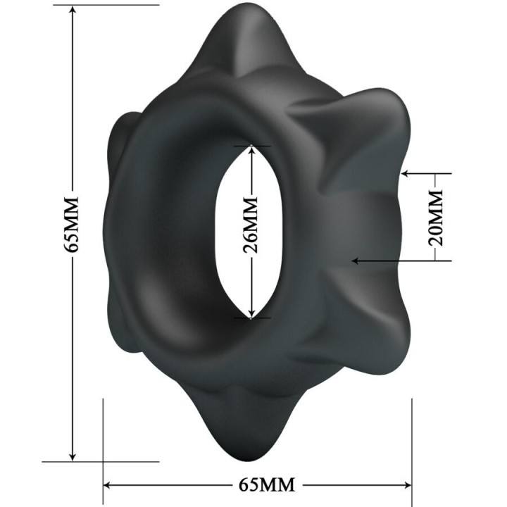 Ethaniel Silikonring Modell 11 von Crazy Bull | Fesselliebe.de
