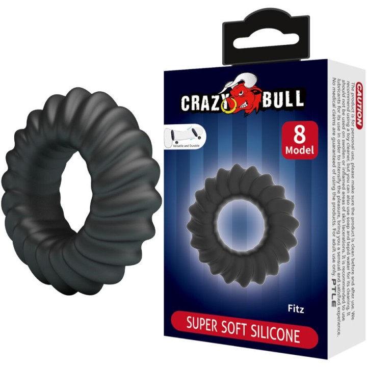 Fitz Silikonring Modell 8 von Crazy Bull | Fesselliebe.de