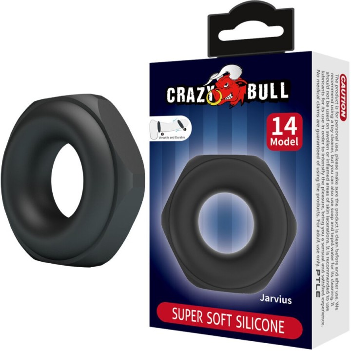 Jarvius Silikonring Modell 14 von Crazy Bull | Fesselliebe.de