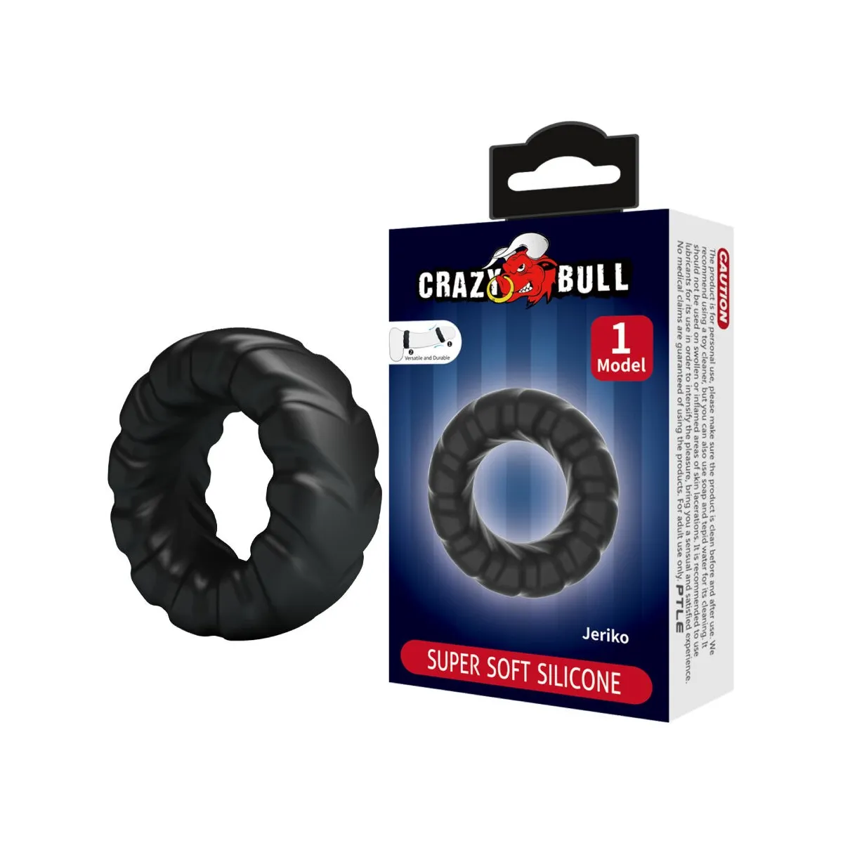 Jeriko Silikonring Modell 1 von Crazy Bull | Fesselliebe.de