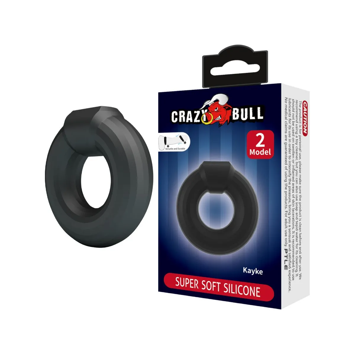 Kayke Silikonring Modell 2 von Crazy Bull | Fesselliebe.de