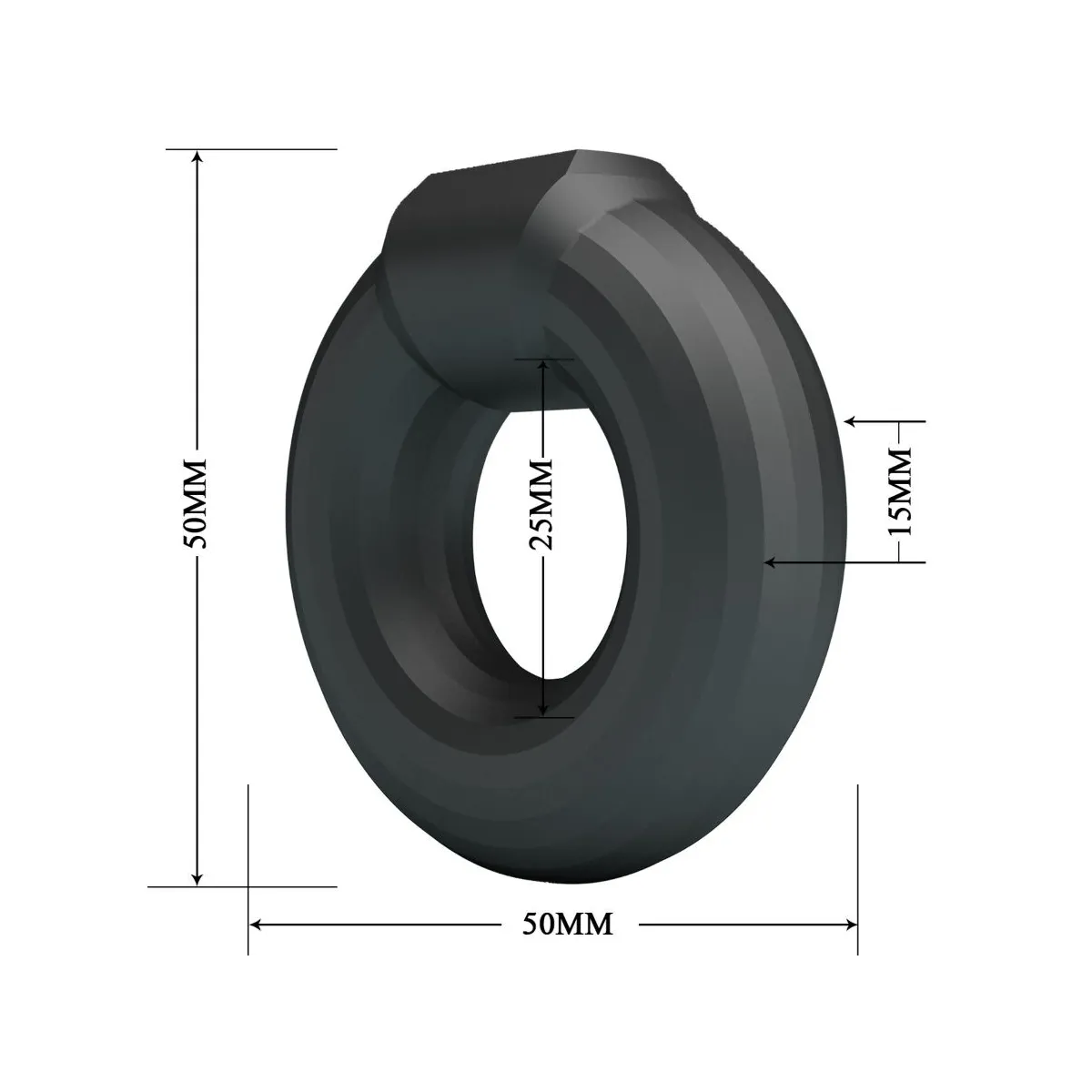 Kayke Silikonring Modell 2 von Crazy Bull | Fesselliebe.de