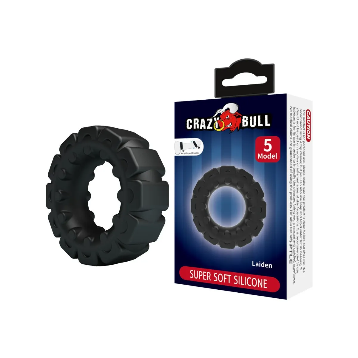 Laiden Silikonring Modell 5 von Crazy Bull | Fesselliebe.de