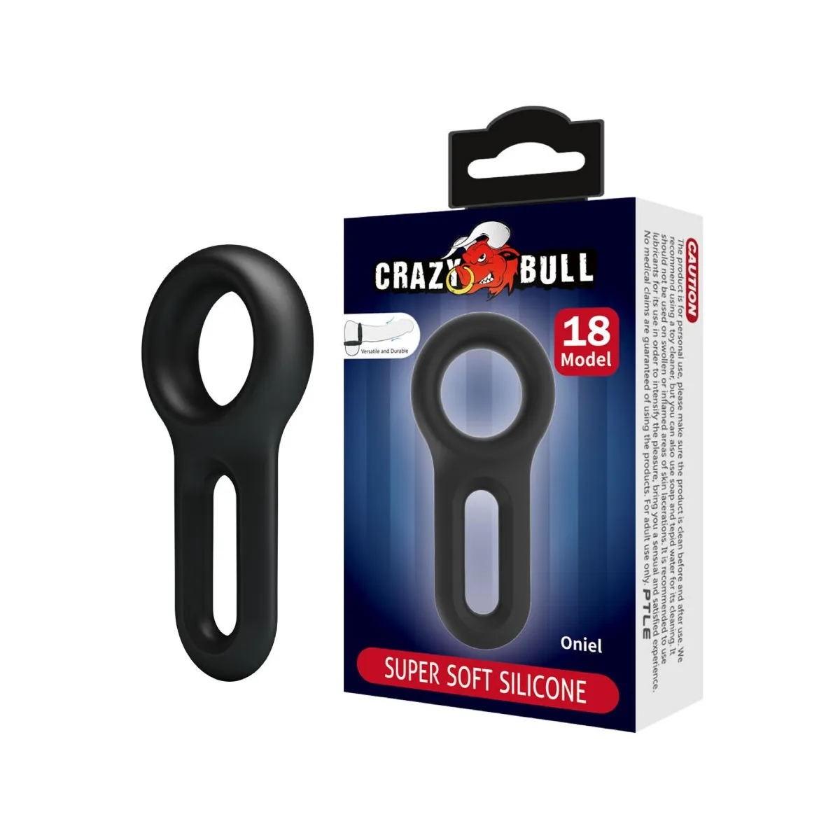 Oniel Silikonring Modell 18 von Crazy Bull | Fesselliebe.de