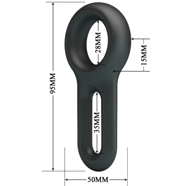 Oniel Silikonring Modell 18 von Crazy Bull | Fesselliebe.de