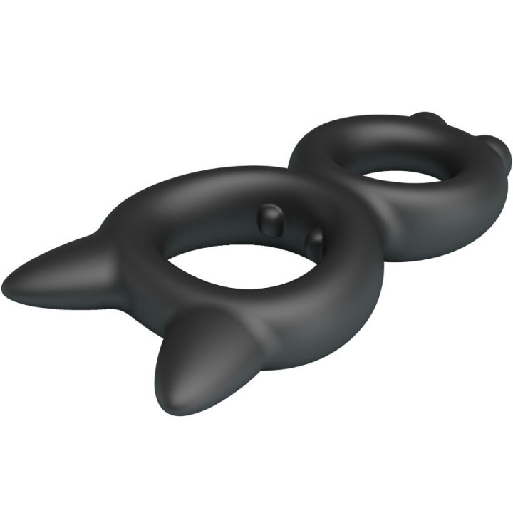Toran Doppelter Silikonring Modell 20 von Crazy Bull | Fesselliebe.de